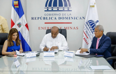 Energía y Minas, Barrick Gold y Edenorte firman acuerdo para mejorar electrificación en comunidades de Cotuí