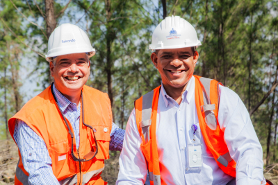 Falcondo y la Dirección General de Minería cierran el Mes de la Reforestación con la siembra de 5,000 plantas nativas